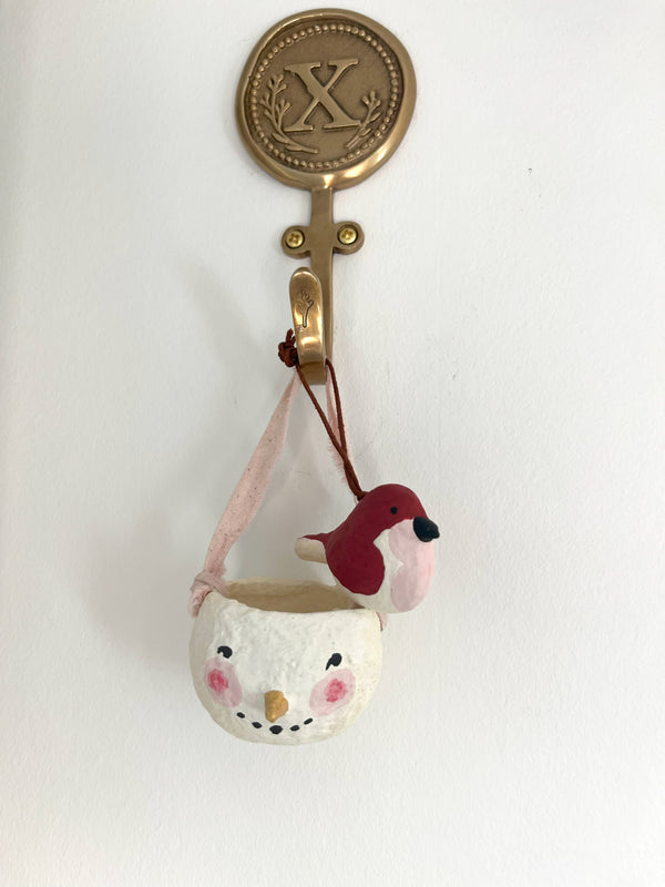 Fugle, lyserød & lyseblå